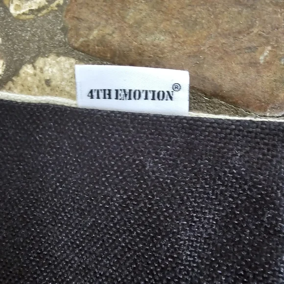 Festive Halloween Pillow Case X 2, 4th Emotion Brand, Zip Close, Black And Cream - Picture 4 of 6